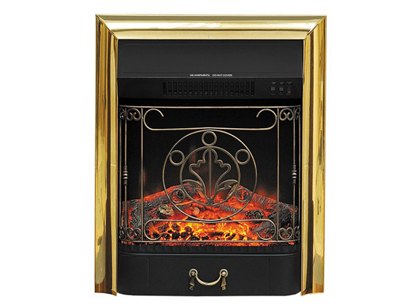 Электрокамин Royal Flame Majestic FX Brass - фото