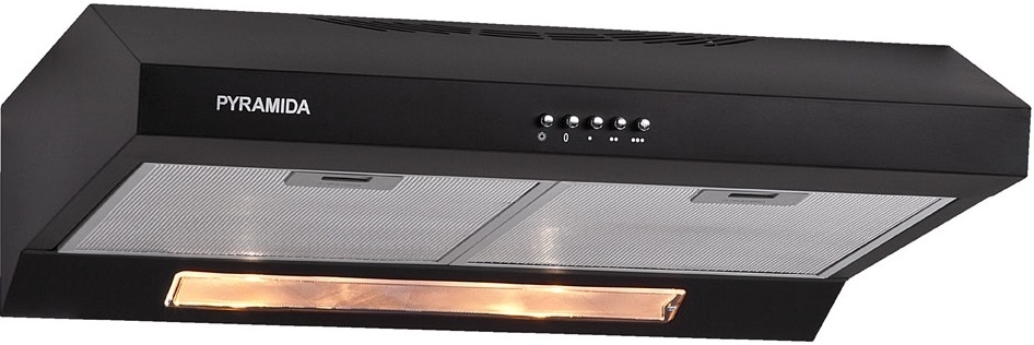 Вытяжка PYRAMIDA GH 20-60 SLIM BLACK - фото
