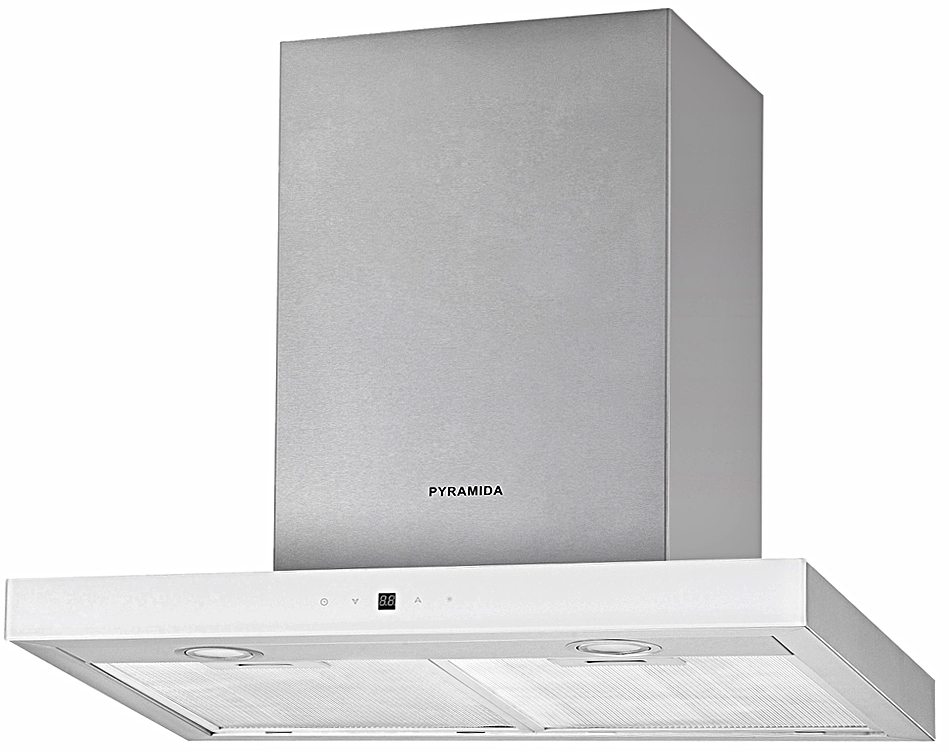 Вытяжка PYRAMIDA HEF 22 (H-600 MM) WHITE - фото