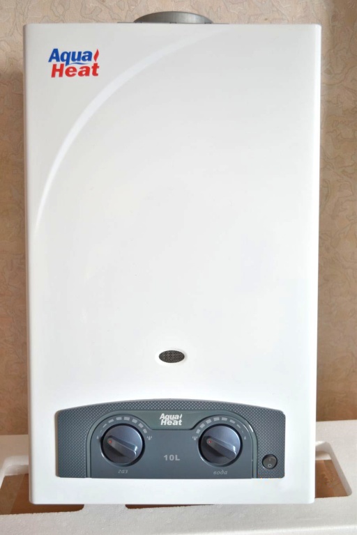 Водонагреватель AquaHeat ВПГ-18 White (Без LCD) - фото