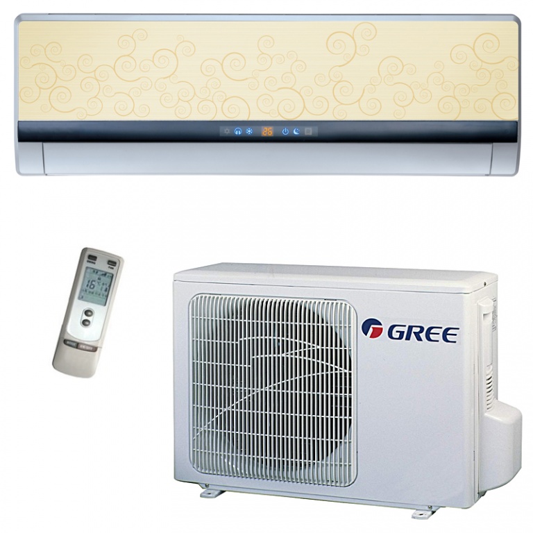 Кондиционер Gree GWHN24JDNK1A1A Gold - фото